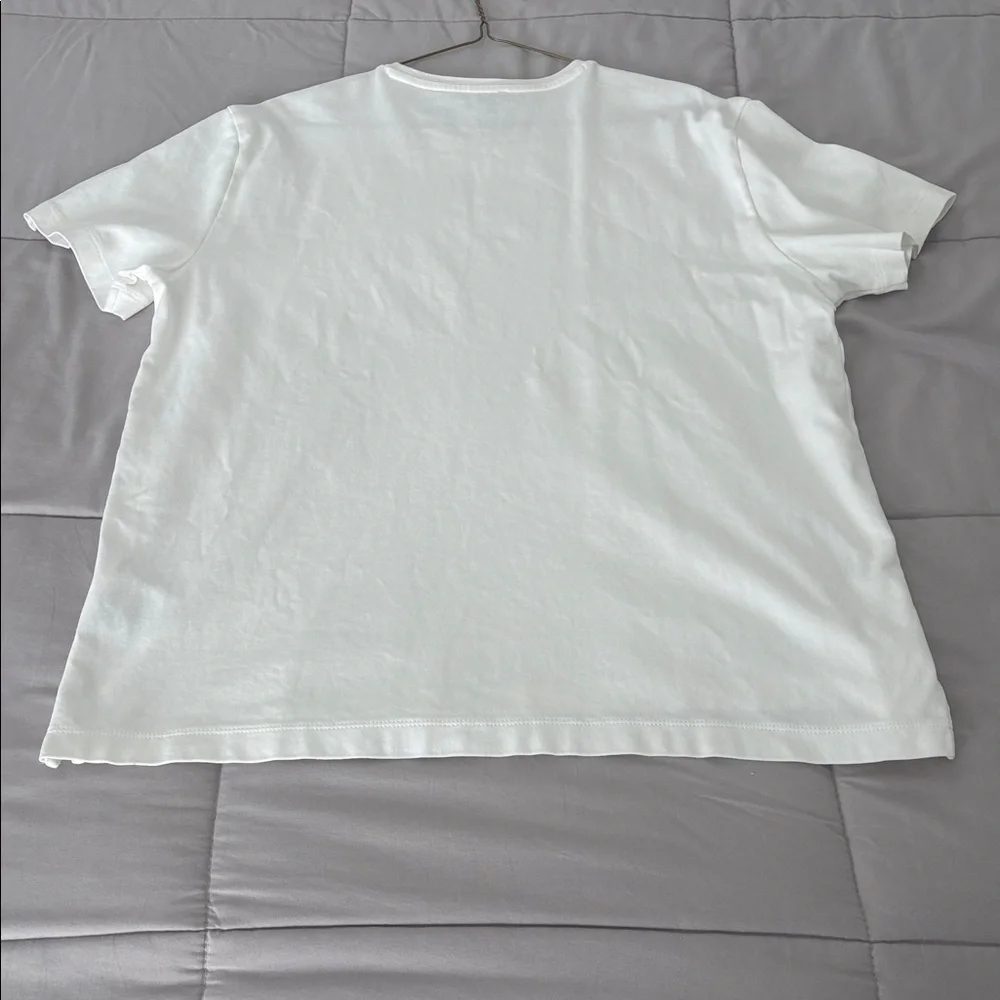 Banana Republic White Luxury Touch